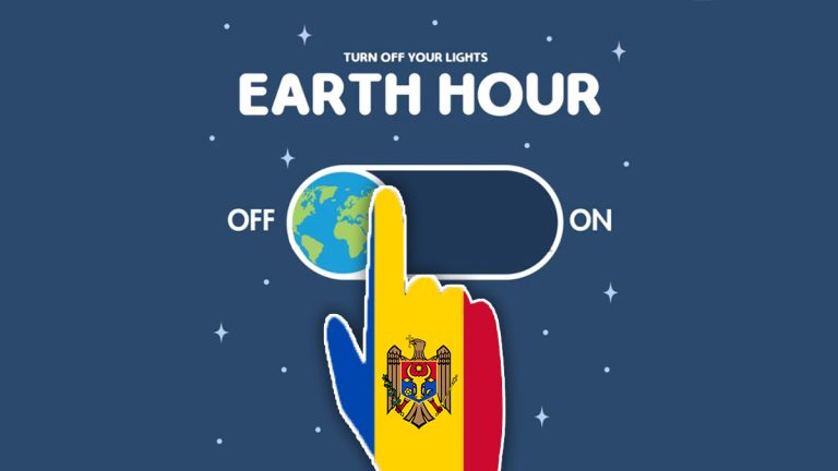 Moldova celebrate Earth Hour together with the whole world