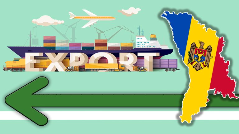 Countries where Moldova exported goods worth over $ 336 million