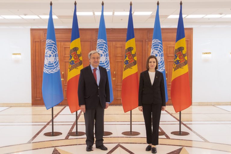 President Maia Sandu met with the UN Secretary-General
