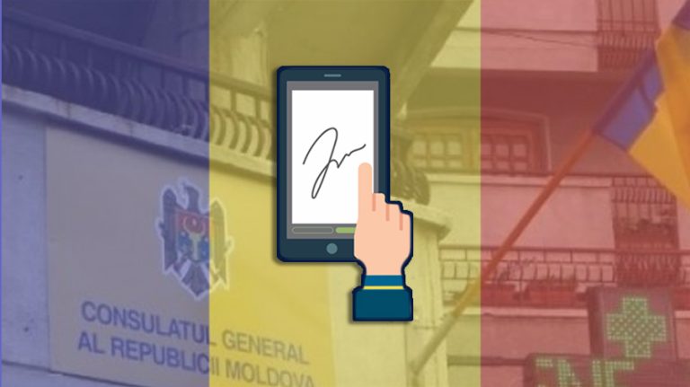 Moldovans abroad will be able to complete their electronic signature through the embassy