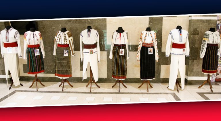 (PHOTO GALLERY) Moldovan traditional clothing – exhibited in the Parliament hall