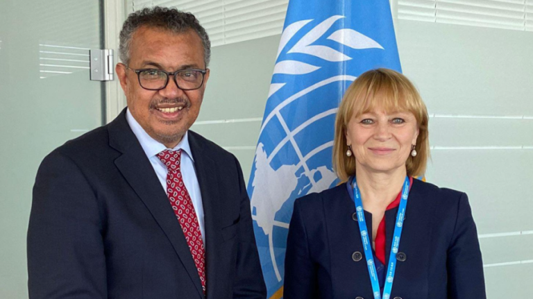 Ala Nemerenco had a meeting with the Director-General of WHO. The official could visit Moldova soon