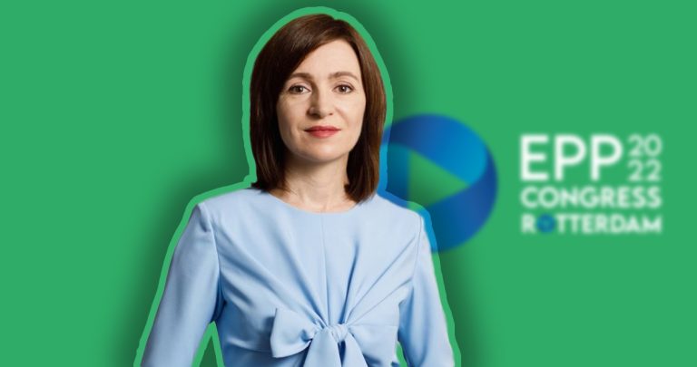 Maia Sandu will attend the EPP Congress in Rotterdam