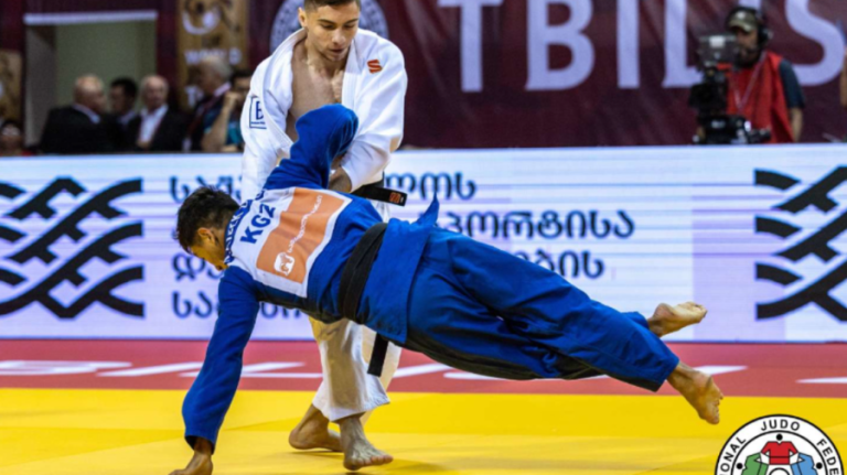 GOLD for Moldova! Judo player Denis Vieru climbed the podium in Georgia