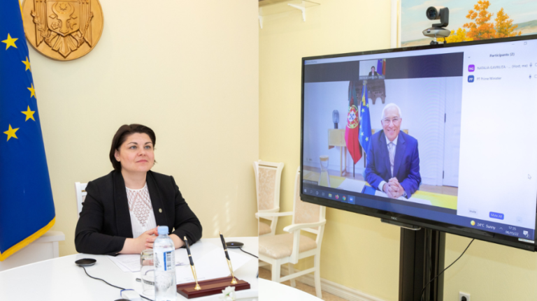 Natalia Gavrilița talked with her Portuguese counterpart