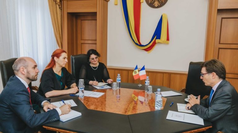 Ana Revenco had a discussion with the French Ambassador to Moldova
