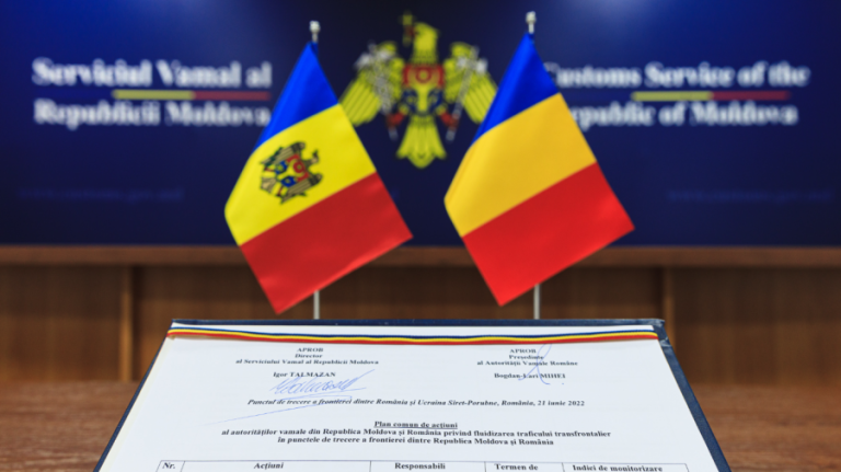 Joint action plan on streamlining cross-border traffic – signed by Moldova and Romania