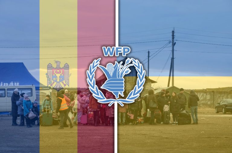 The World Food Program is supporting Moldova with the refugees crisis