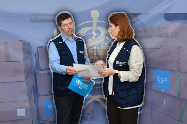 WHO makes a huge donation to Moldovan Ministry of Health