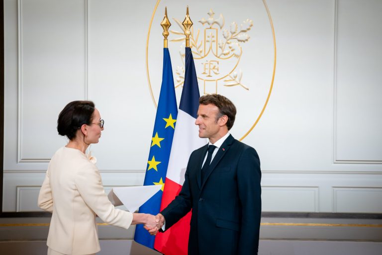 The 7th ambassador of Moldova in France presented the credentials