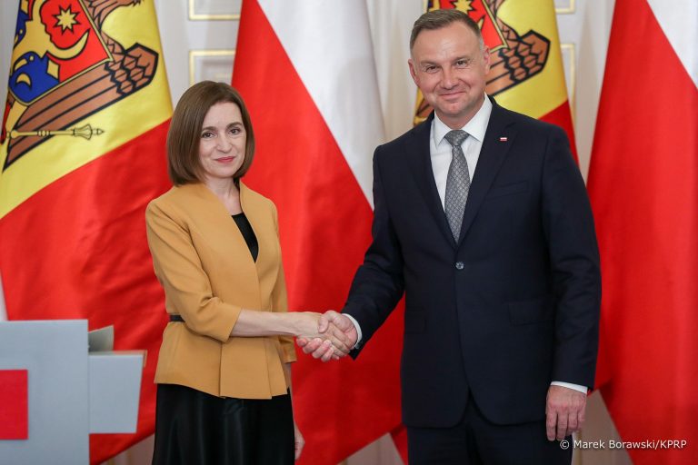 Maia Sandu met with the President of Poland in Warsaw