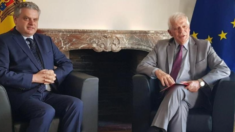 Serebrian during talks with Josep Borell: Chisinau’s priorities are EU membership and reintegration
