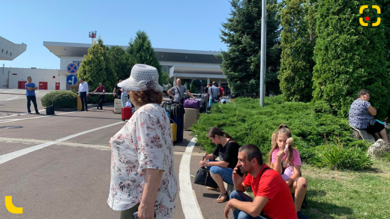 Chisinau Airport’s activity, disrupted by a bomb alert! Passengers are urgently evacuated