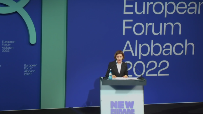 Maia-Sandu Maia Sandu Alpbach