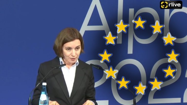 Maia Sandu at the Alpbach European Forum 2022