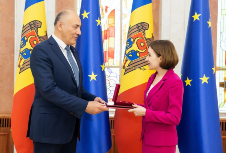 Maia Sandu decorated the Lithuanian ambassador! What for?