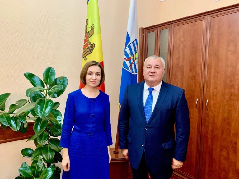 Maia Sandu visited Bălți, taking road reparations under special control