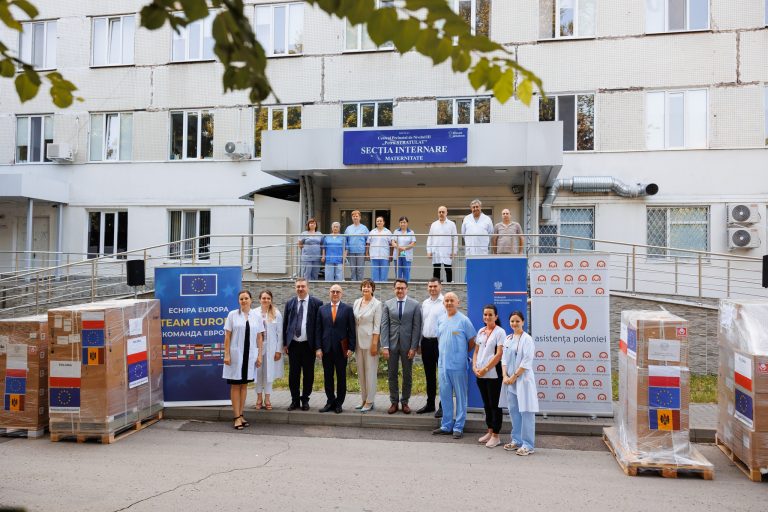 Poland donated a huge batch of medical equipment to Moldova