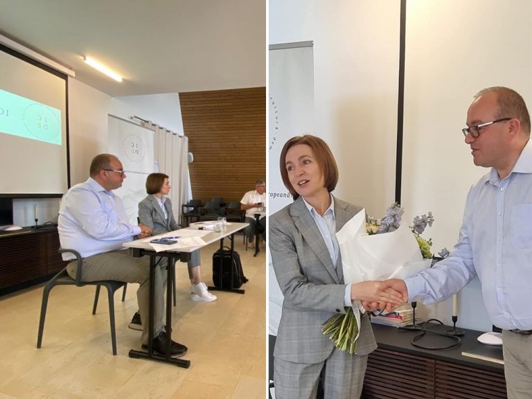 Maia Sandu present at the annual ICDE retreat!