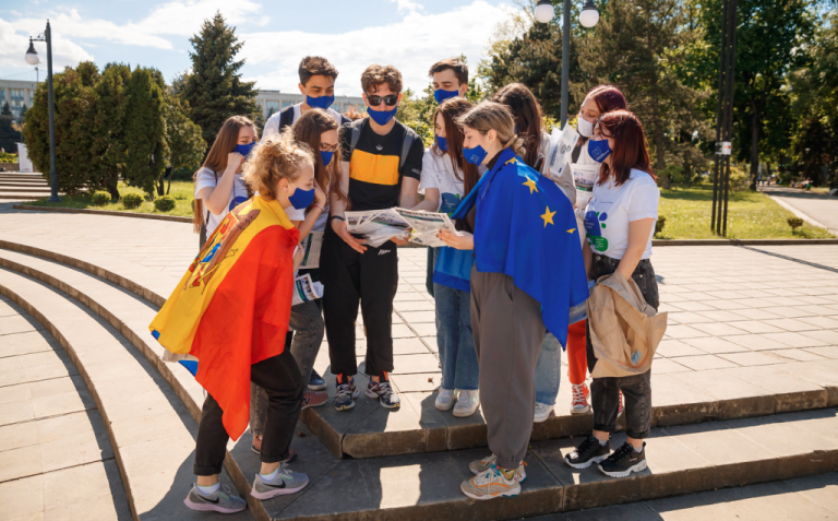 Top 7 cities in Moldova with the highest proportion of young people