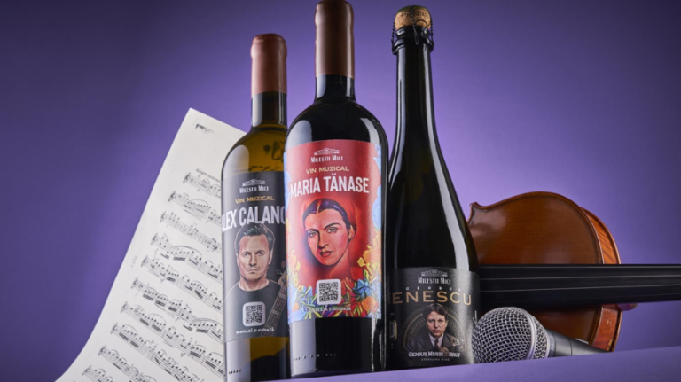 Scan the QR code and let the party begin. Mileștii Mici launches new “Wine Records”