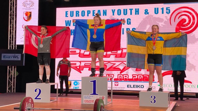 They bring our fame throughout the world!  Medals for Moldovan weightlifters