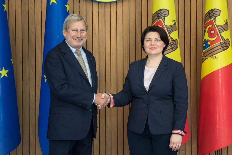 The EU Commissioner for Budget and Administration met with Natalia Gavrilita