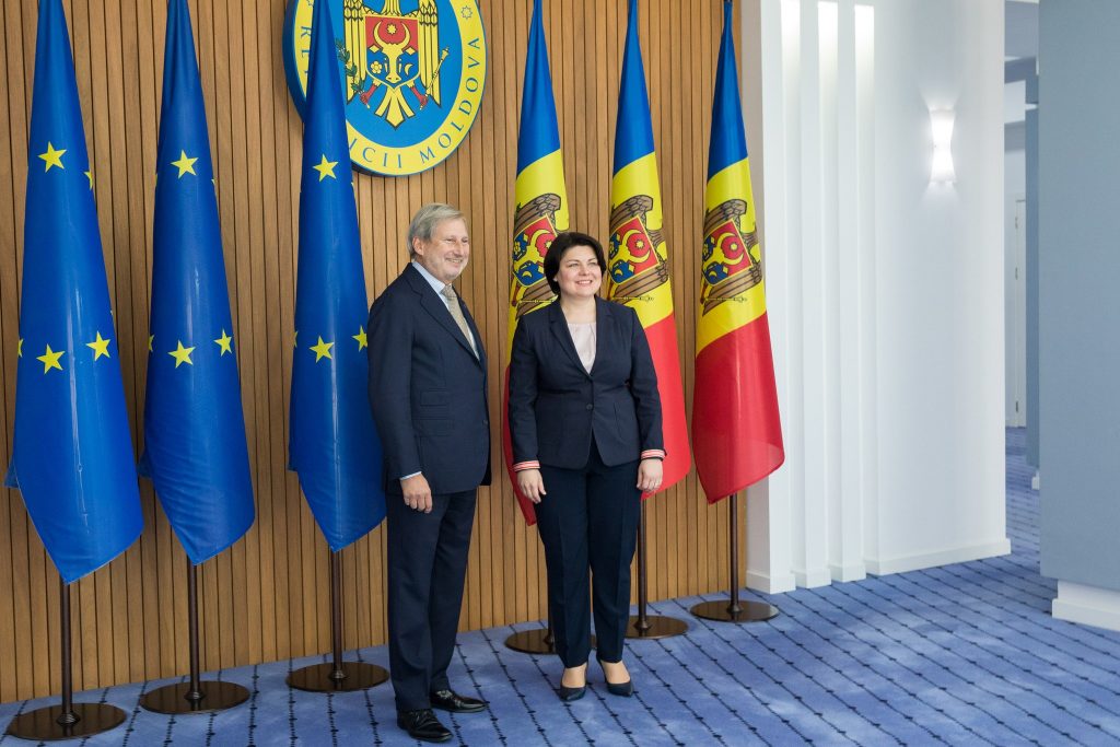 The EU Commissioner for Budget and Administration met with Natalia Gavrilita