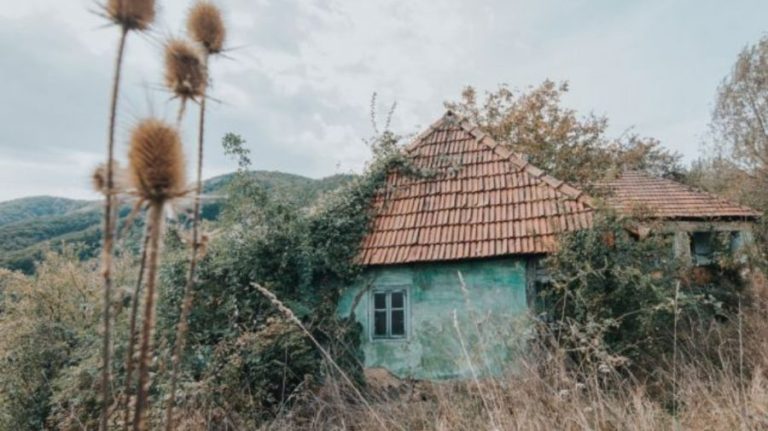 An exhibition about ghost villages was inaugurated at the National Art Museum