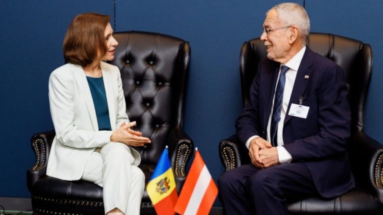 Maia Sandu invited the president of Austria to visit Moldova