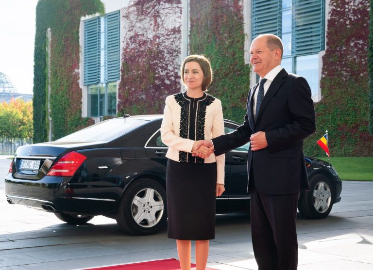 Maia Sandu met with Olaf Scholz. They discussed energy, economy and security