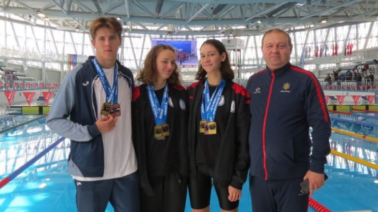 Moldovan swimmers won nine medals at the international tournament in Bulgaria