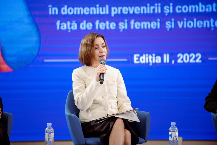 maia sandu_conference to combat domestic violence 1