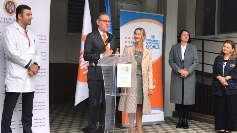 The maternity hospital in Balti – equipped with the latest equipment by UNFPA