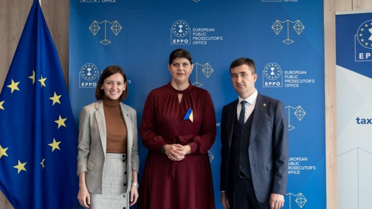Veronica Dragalin, visiting the European Prosecutor’s Office. What did she discuss with Kovesi?