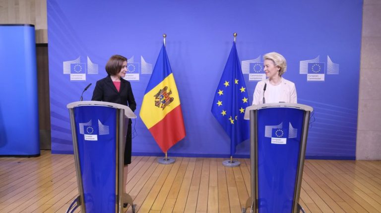 When to expect Ursula von der Leyen to Moldova?
