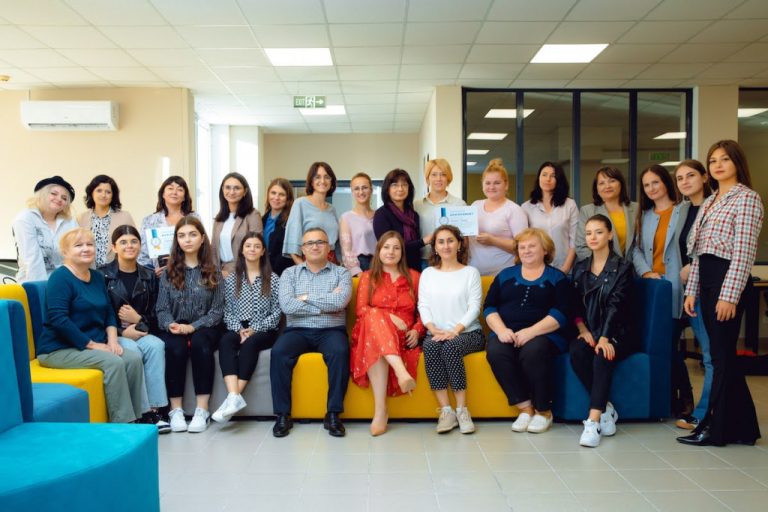 How can women contribute to changes in the community, using information technologies?