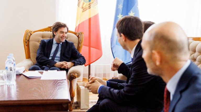 Nicu Popescu met the EBRD delegation