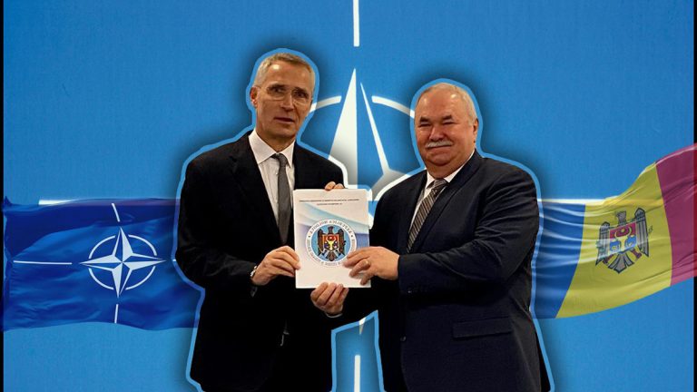 The Ambassador of Moldova in Belgium presented the letters of accreditation to the Secretary General of NATO