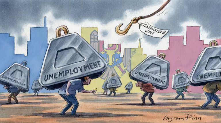 Alarming activity rate in Moldova. Almost every second person is unemployed