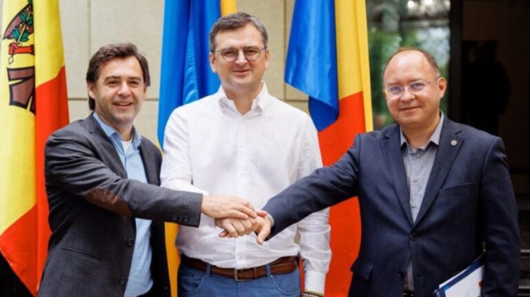 A new meeting of the foreign affairs ministers from Moldova, Romania and Ukraine