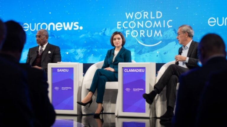 World Economic Forum Totalization: Maia Sandu’s visit to Davos