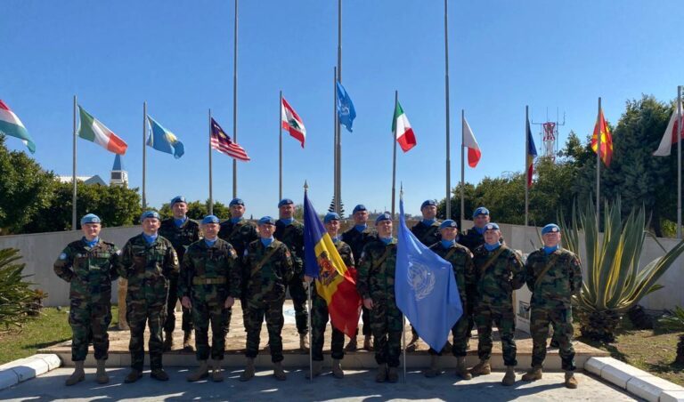 IMAGES from Lebanon. The Moldovan peacekeepers started the peacekeeping mission