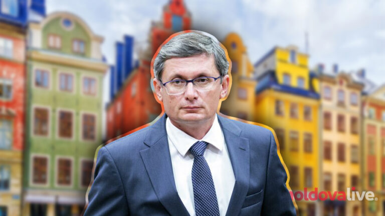 Igor Grosu on an official visit, to Sweden