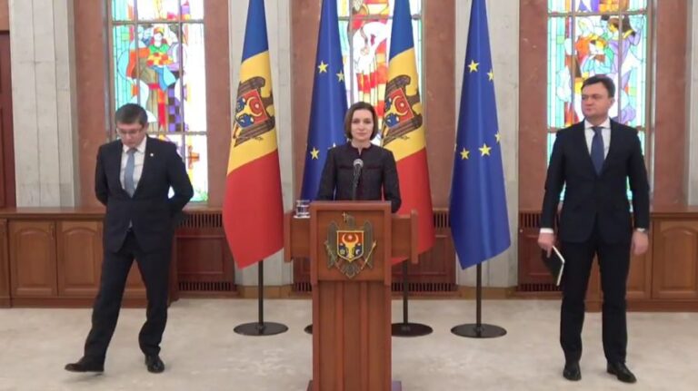 Dorin Recean, Moldova’s newly appointed prime minister