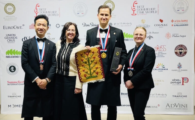 The best sommelier in the world received Moldovan wines as a gift and was invited to visit Moldova!