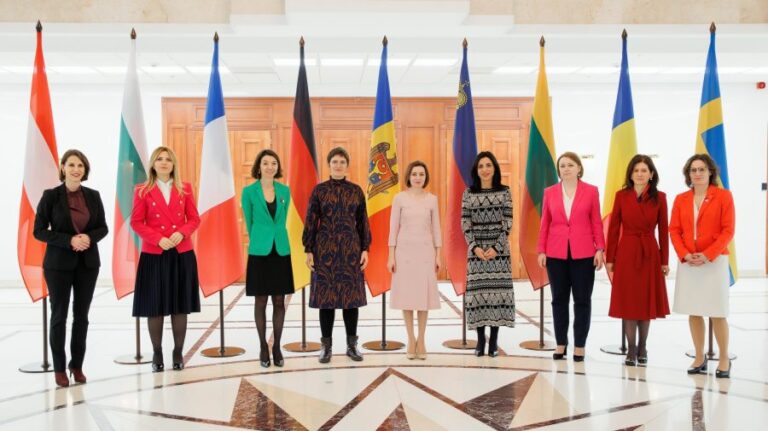 Maia Sandu met with ministers and secretaries of state from 9 EU member states