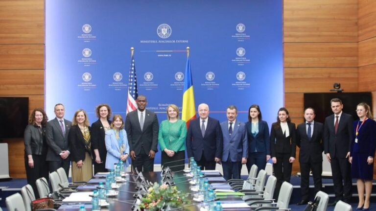 Support for the Republic of Moldova: Romania and the USA signed a joint declaration in support of our country