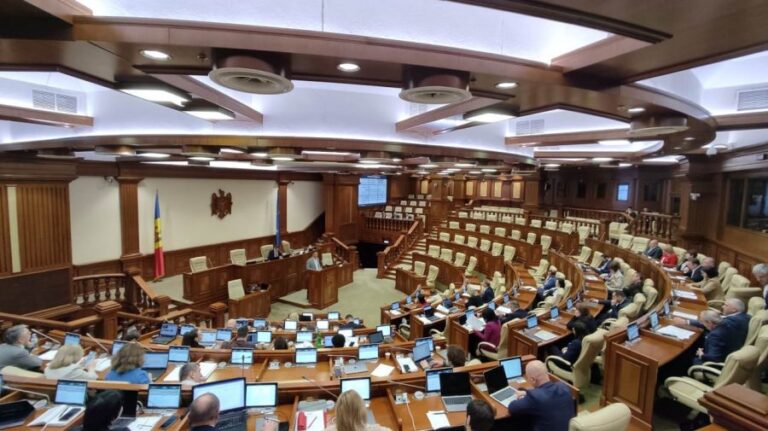 The declaration regarding Russia’s aggression in Ukraine was voted in the Moldovan Parliament