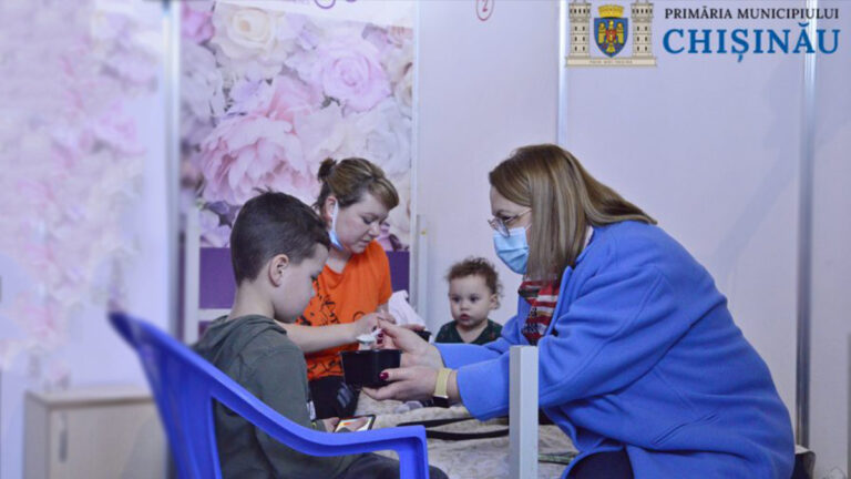 800 refugee children have been enrolled in kindergartens in Chisinau since the war began